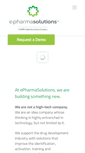 Mobile Screenshot of epharmasolutions.com